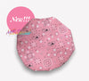 Mommy & Me – Pink Paisley Bonnet Set